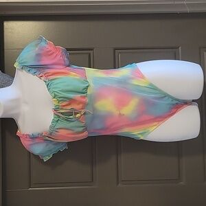 NWT ReVamped Thong Body Suit